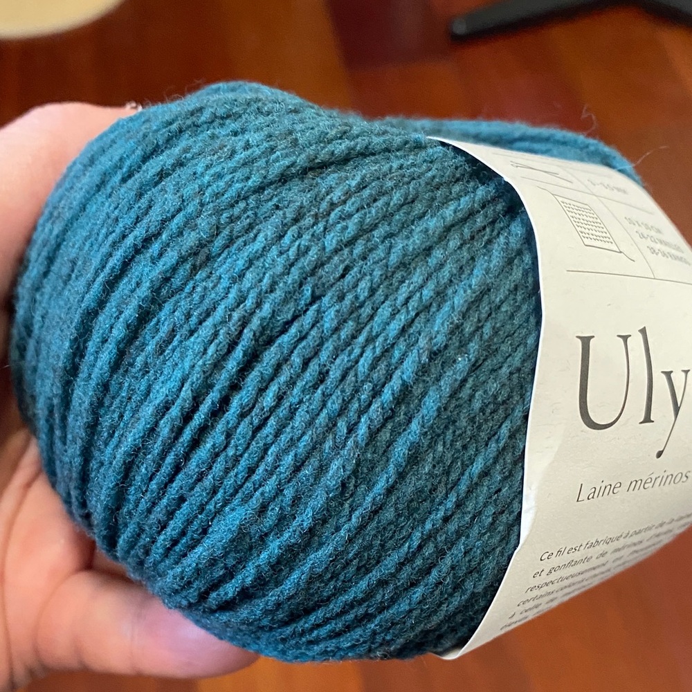 De Rerum natura Ulysses Wool Yarn - colour Cypress  185m. Total 11 balls